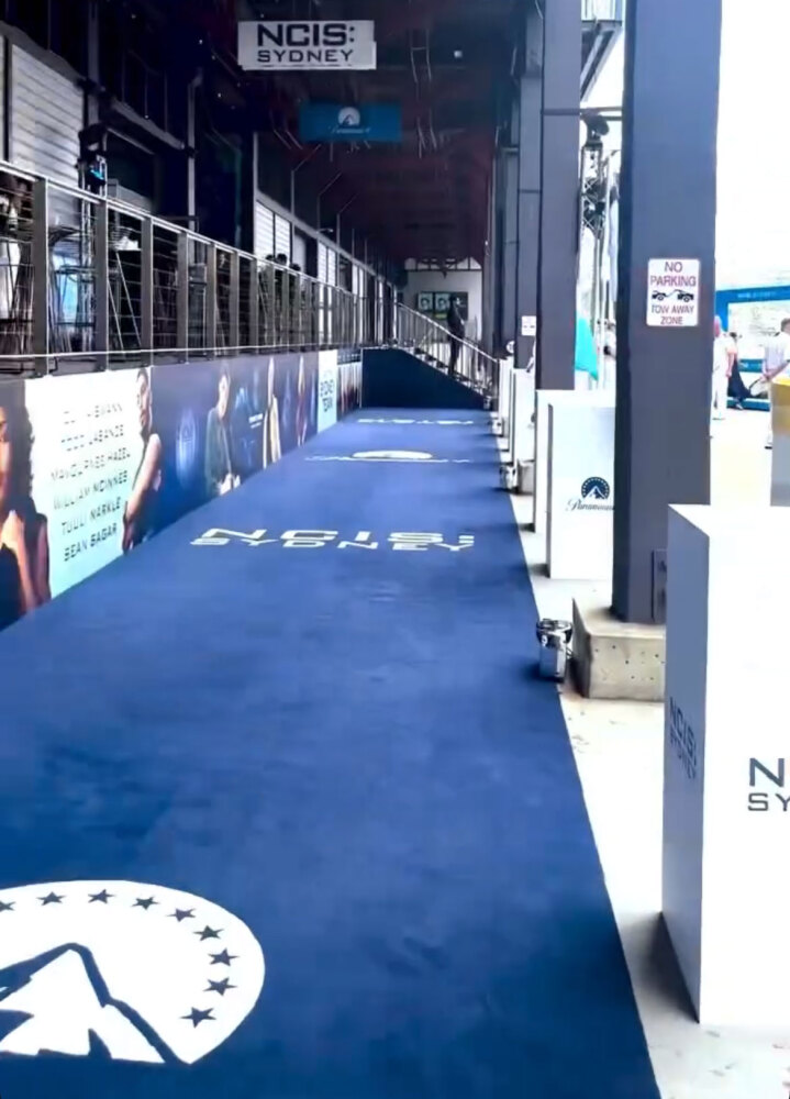 EventLuxe™ Paramount + NCIS Sydney "Blue" Carpet